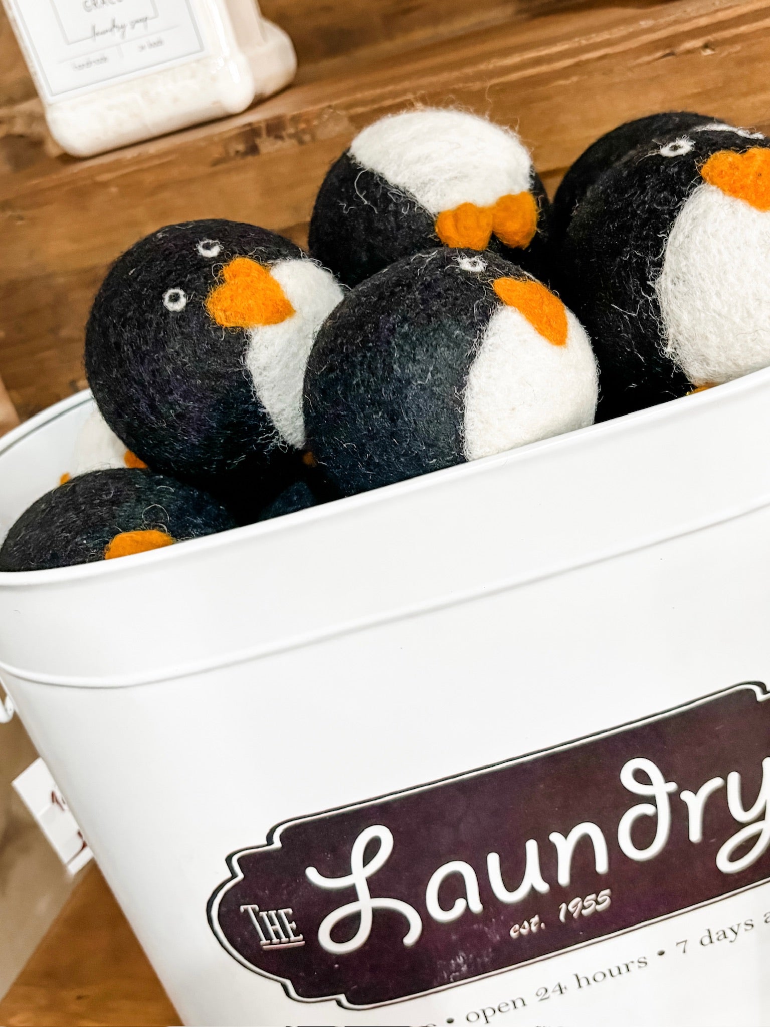 Wool Dryer Ball Penguin Thomaston, GA