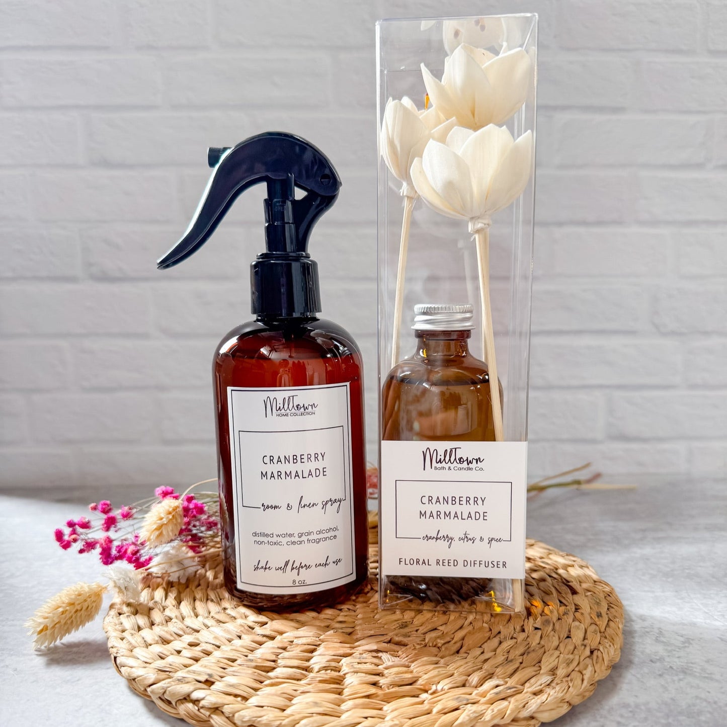 Fall room spray and floral reed diffuser thomaston, GA MillTown