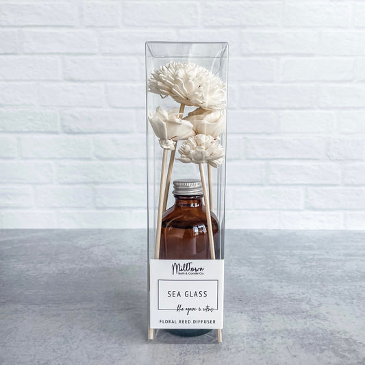 Sea Glass Floral Reed Diffuser Thomaston, GA