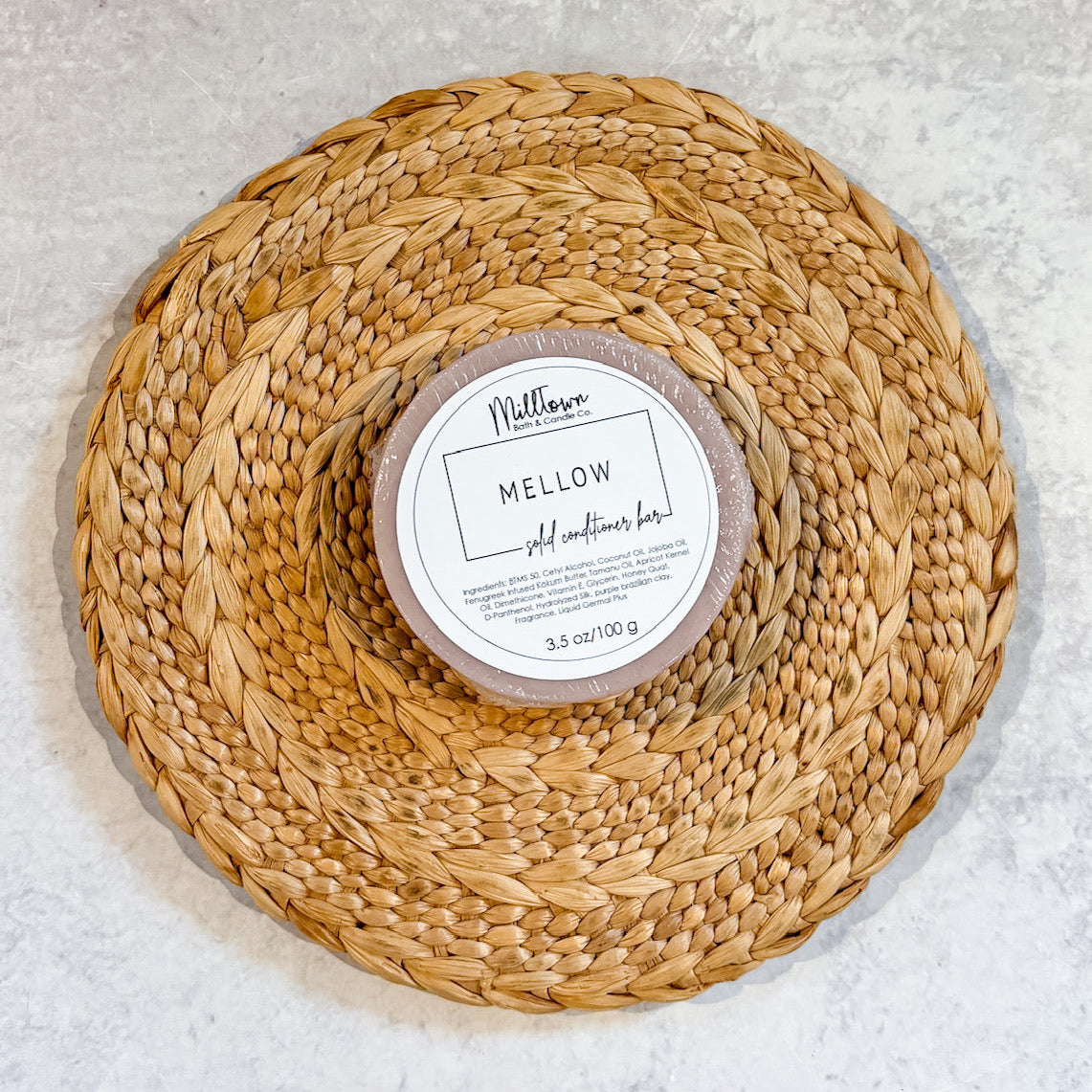 Mellow Solid Conditioner Bar Non Toxic Thomaston, GA