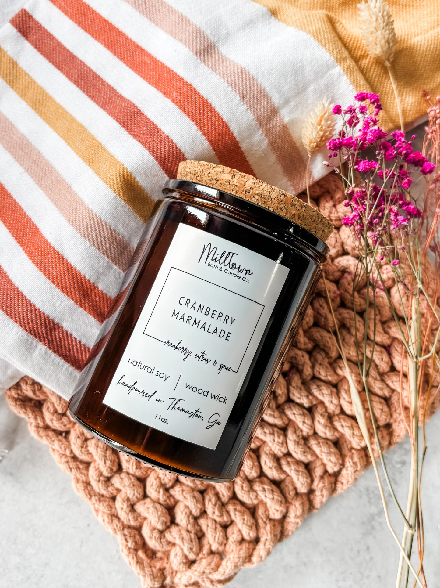Cranberry Marmalade Soy Candle