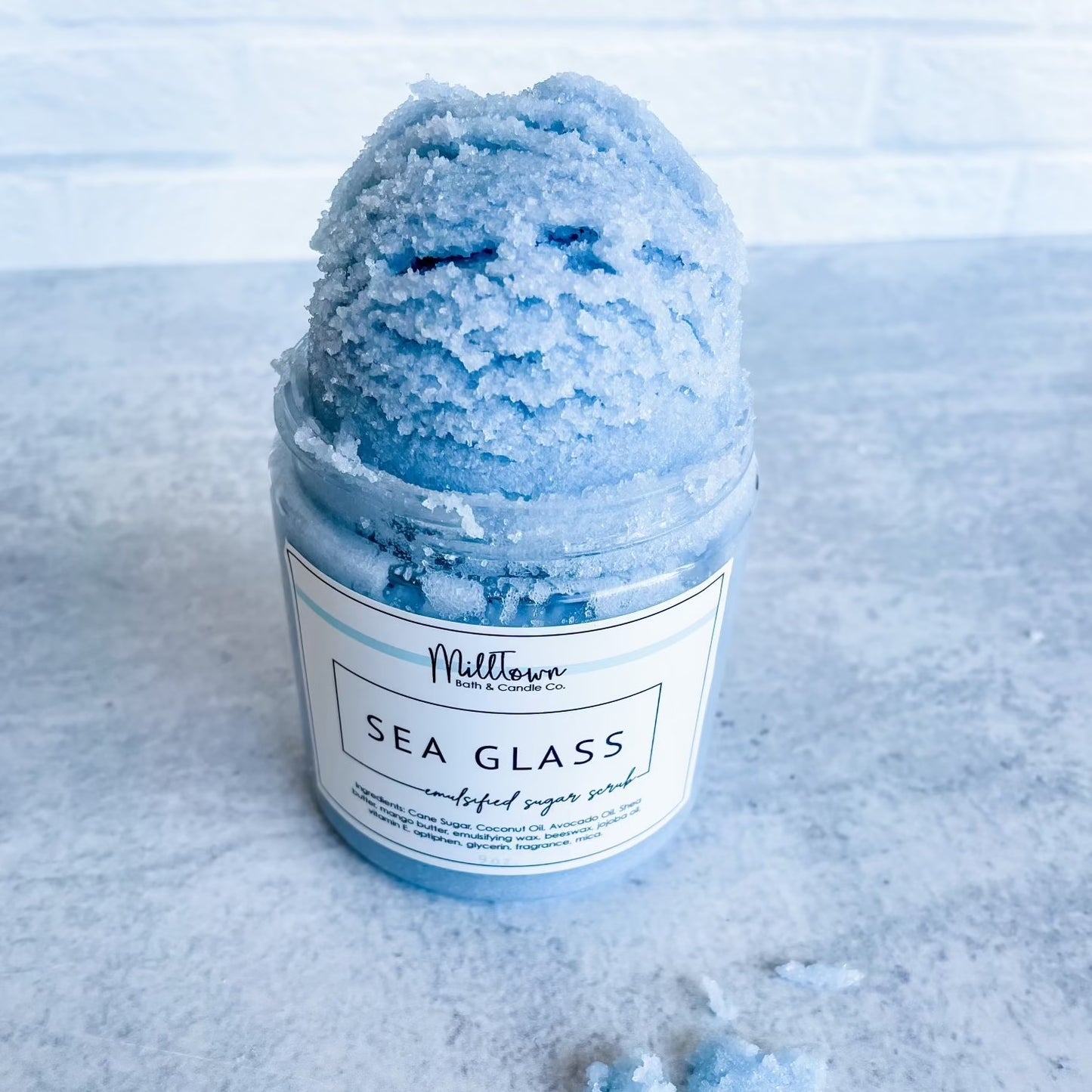 Sea Glass Handmade Sugar Scrub Non Toxic Thomaston, GA