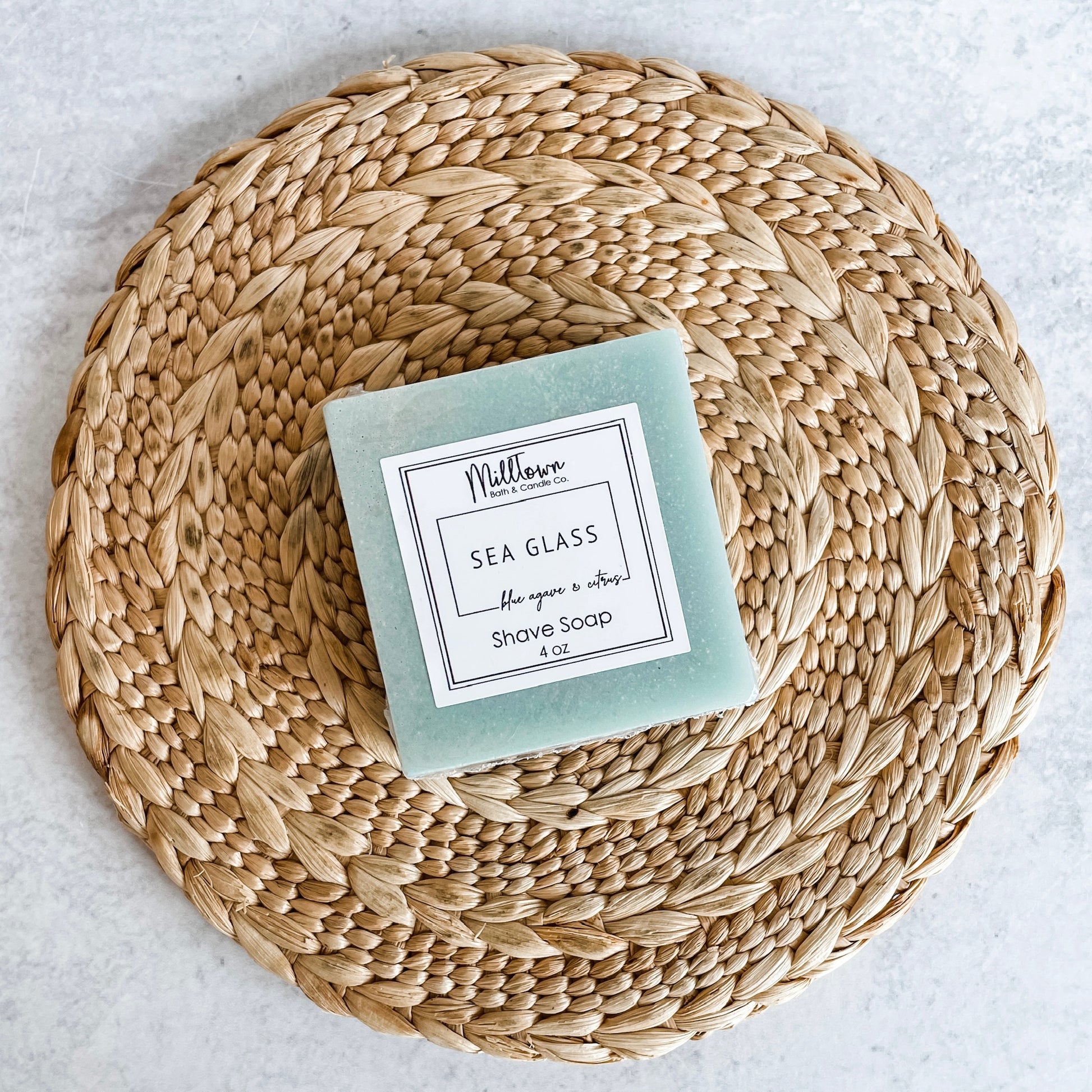 Sea Glass Shave Soap Non Toxic Thomaston, GA