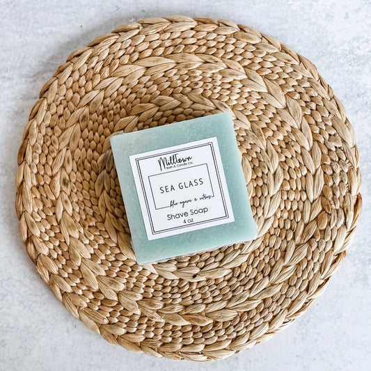 Sea Glass Shave Soap Non Toxic Thomaston, GA