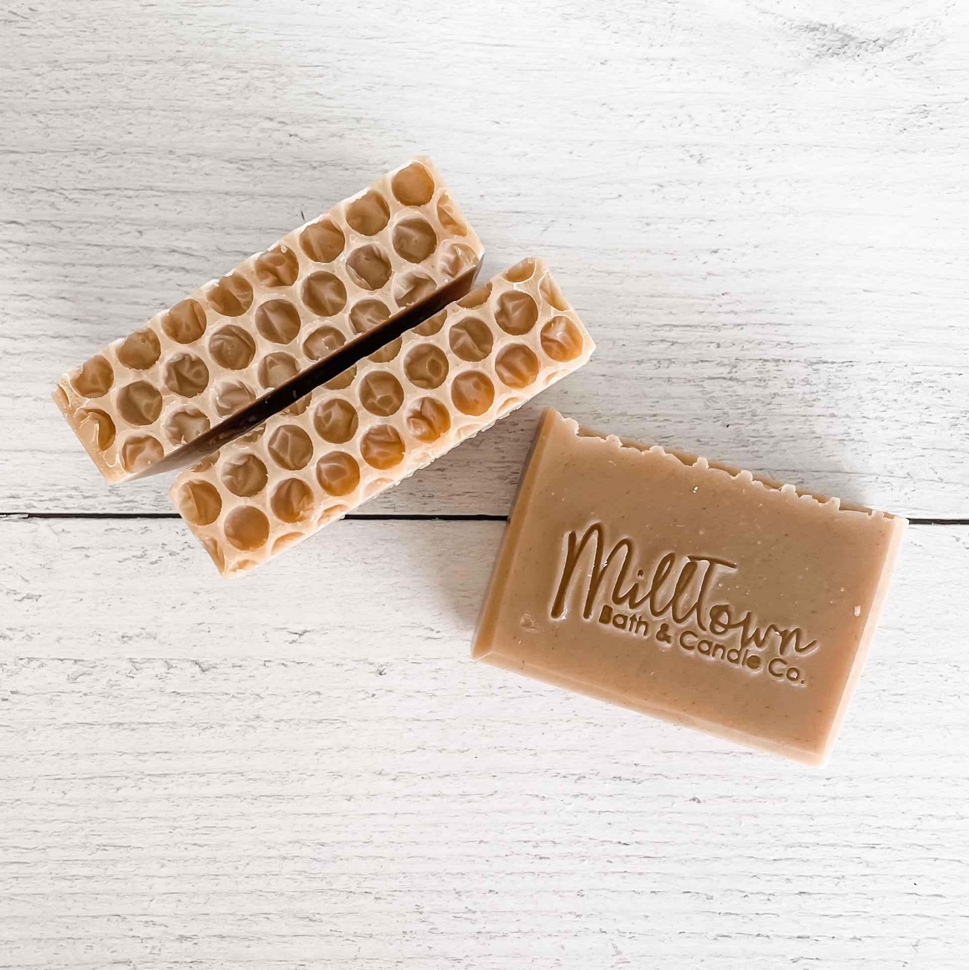 Oatmeal, Milk & Honey Bar Soap Handmade Non Toxic Thomaston, GA