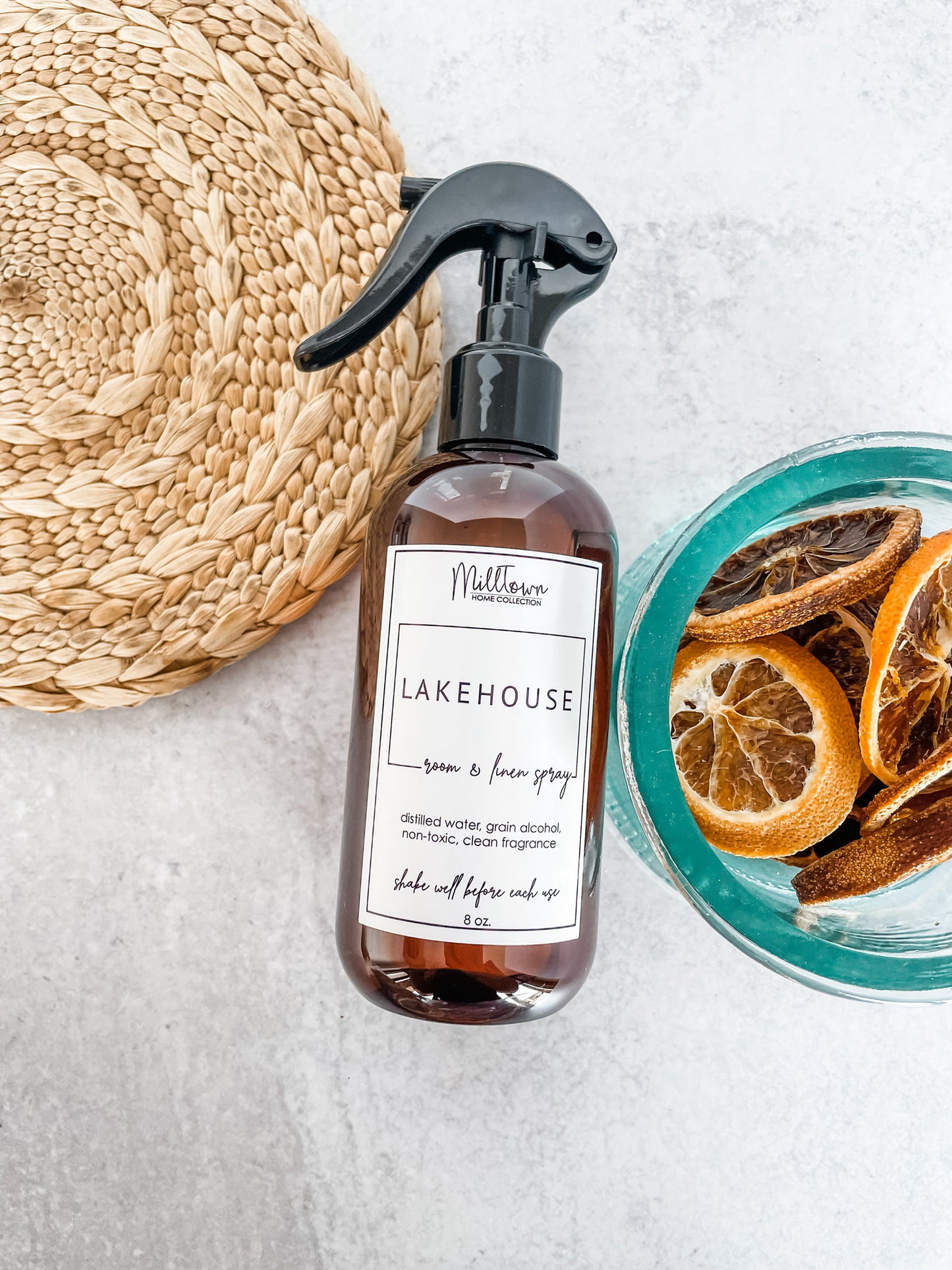 Lakehouse Front View Non Toxic Room and Linen Spray Thomaston, GA