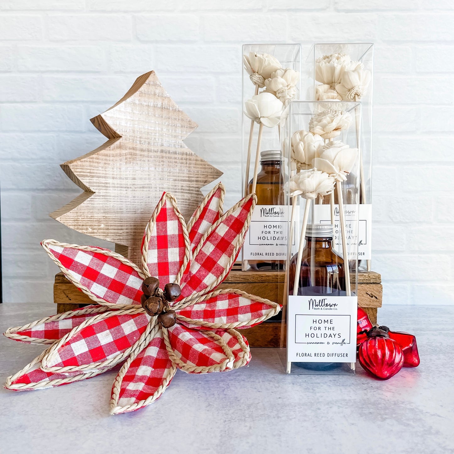 Christmas Scented Holiday Floral Reed Diffuser Thomaston, GA
