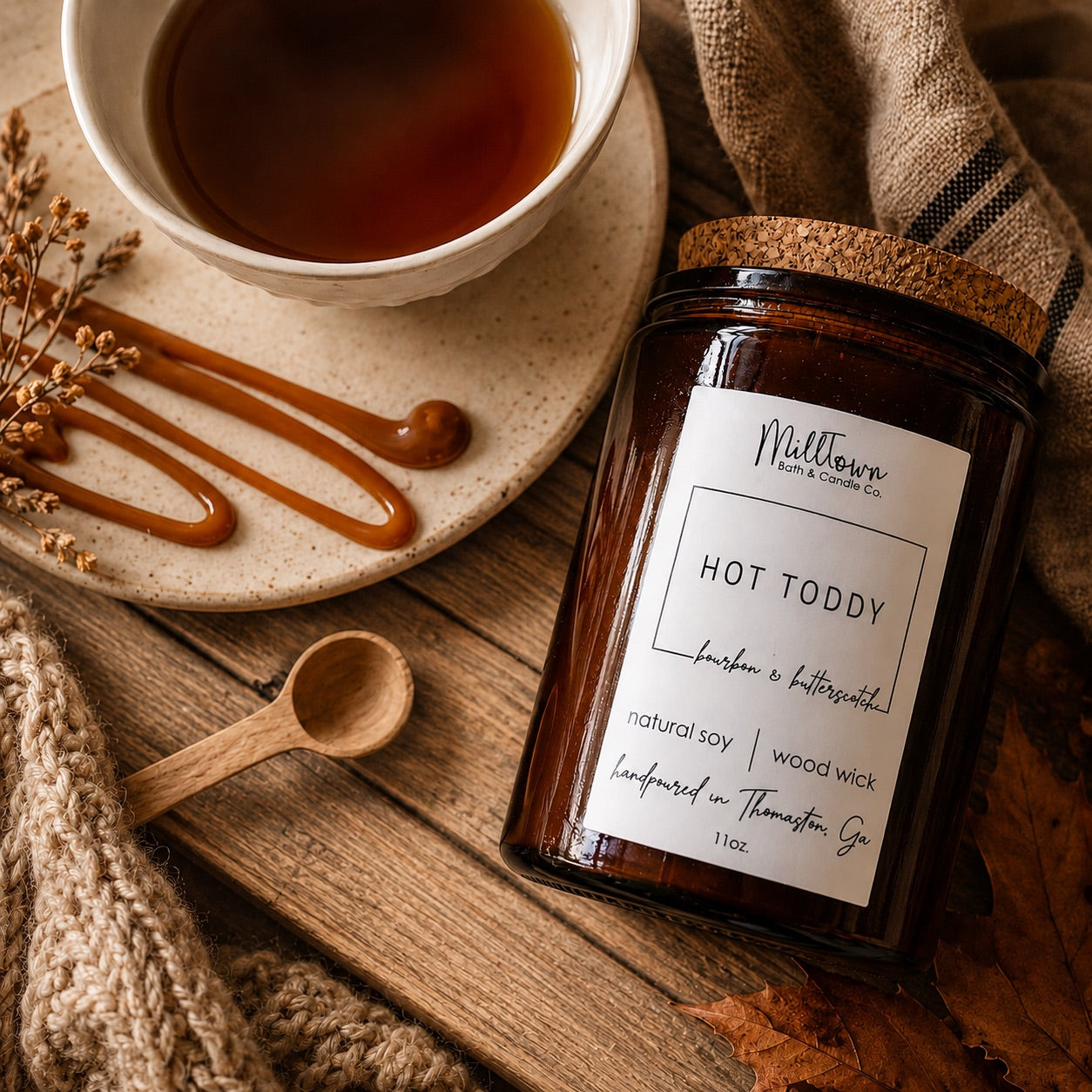 Hot Toddy Scented Fall Candle Thomaston, GA