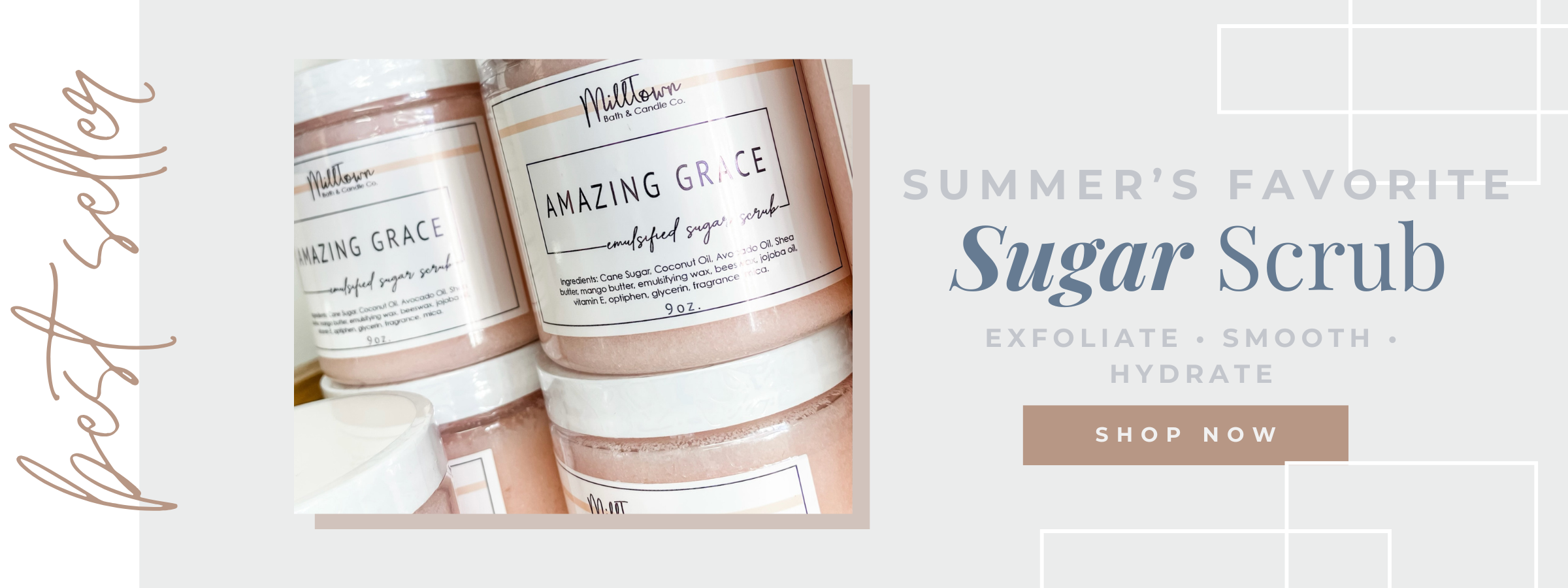 Amazing Grace Sugar Scrub Promotion Thomaston, G