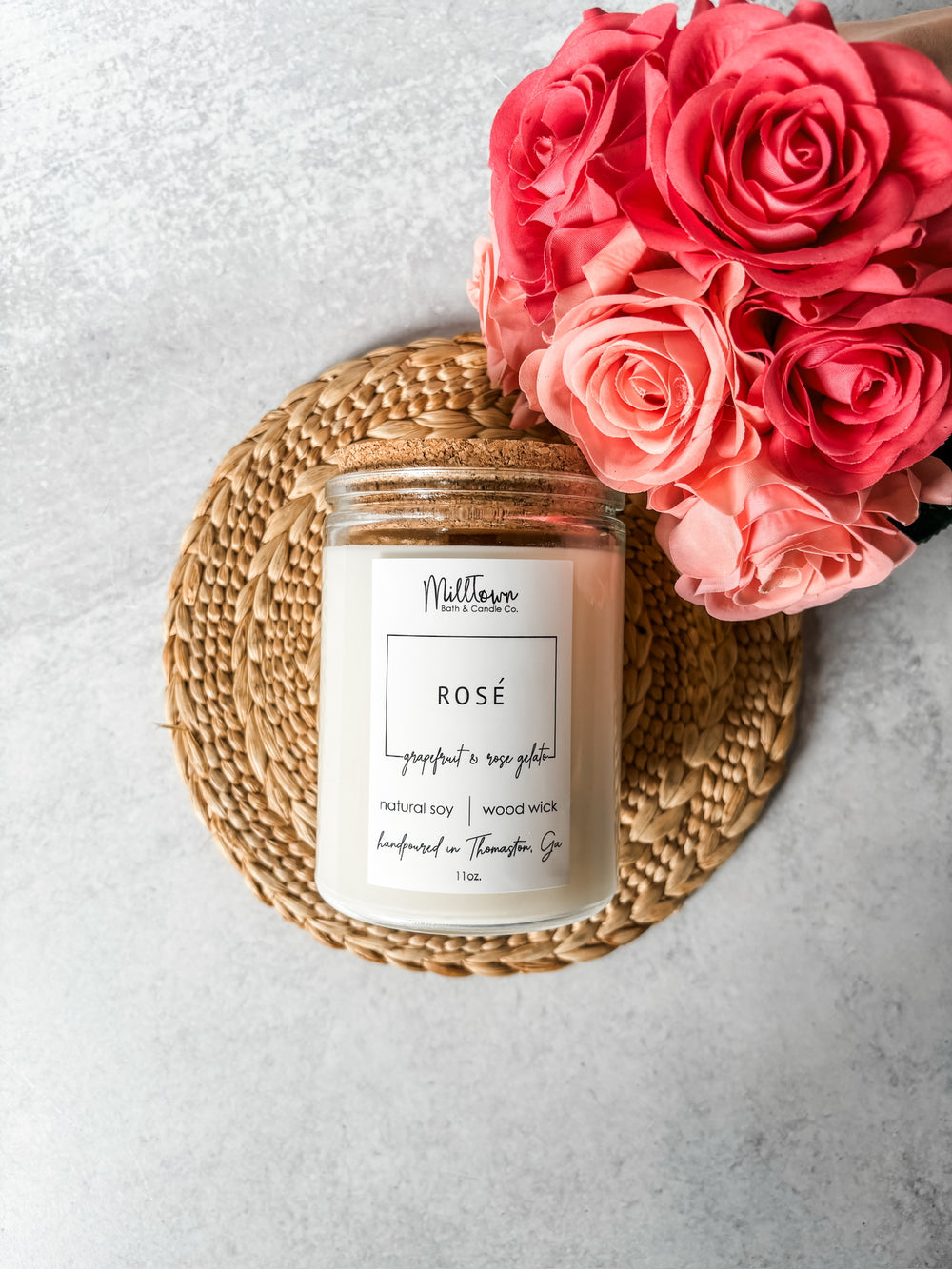 Rosé Soy Candle