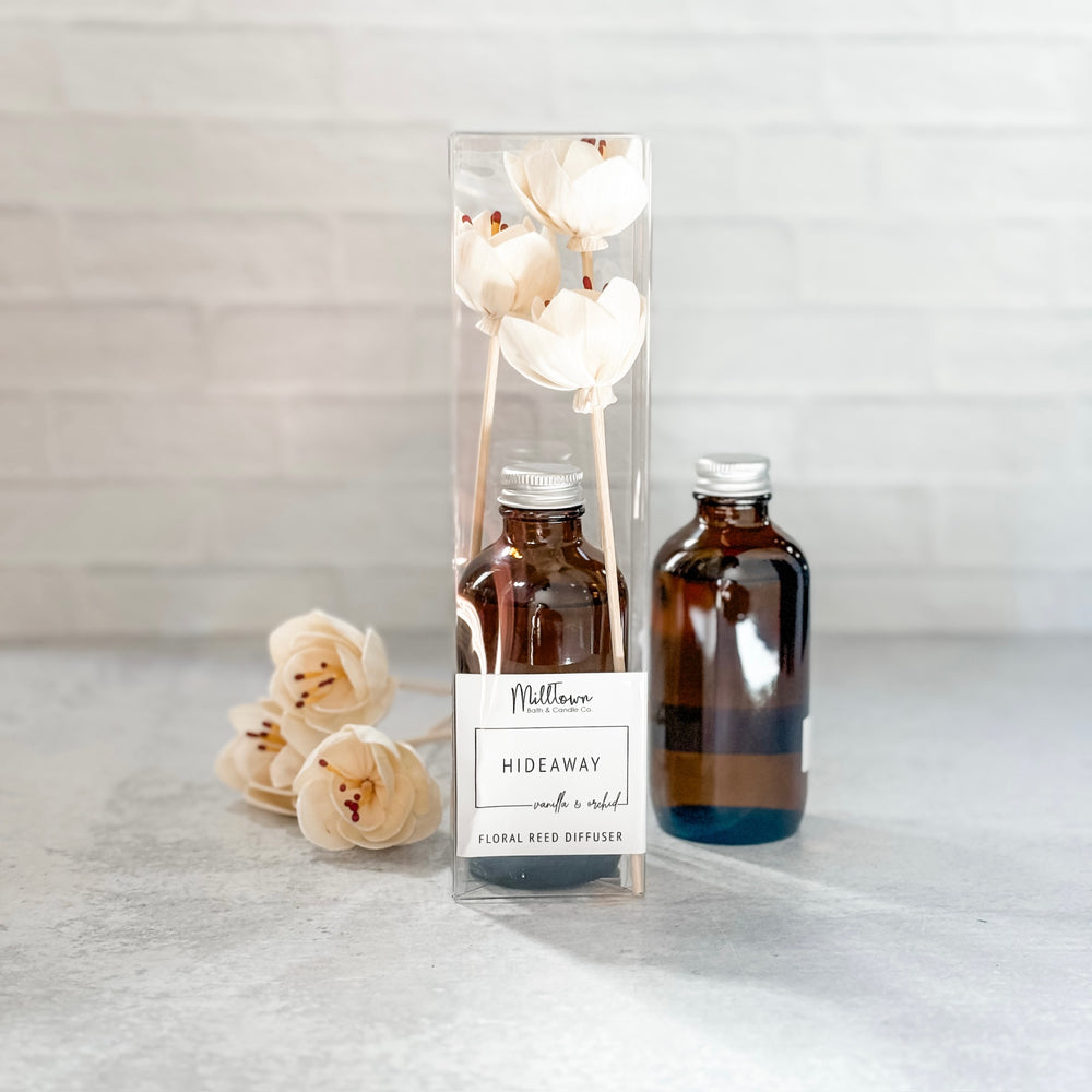 
                  
                    Hideaway Floral Reed Diffuser
                  
                