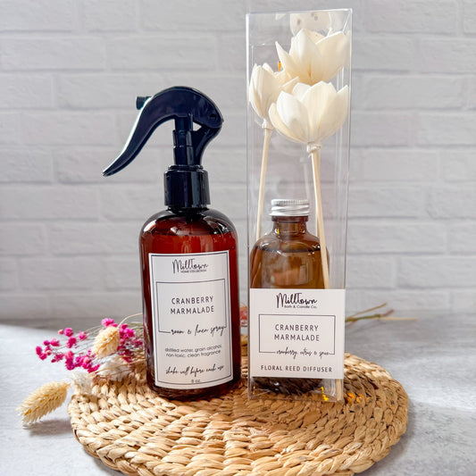 Fall room spray and floral reed diffuser thomaston, GA MillTown