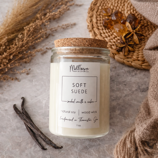 Soft Suede Soy Candle Thomaston, GA