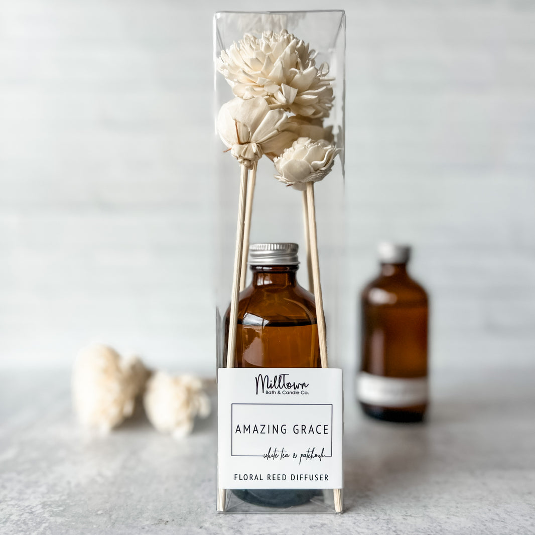 Floral Reed Diffusers โ MillTown Bath & Candle Company