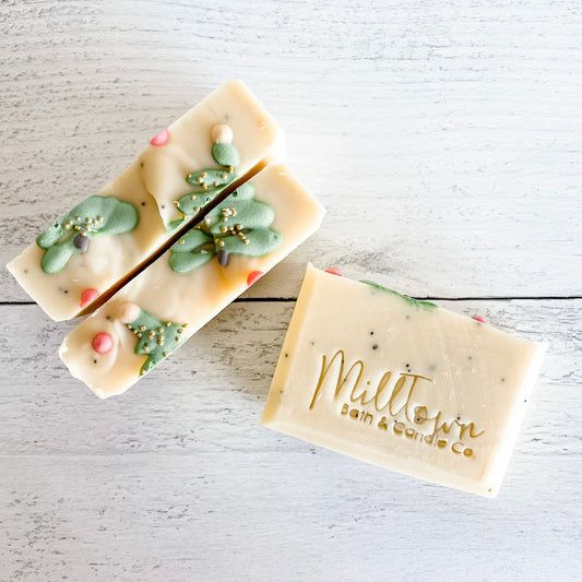 Mistletoe Bar Soap Handmade Non Toxic Thomaston, GA 
